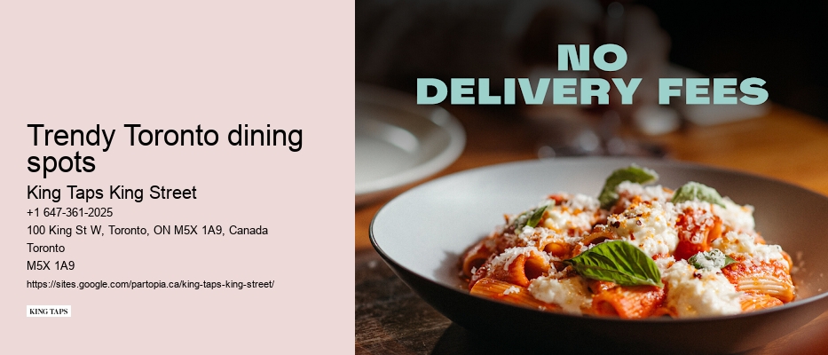 Toronto restaurant reservations etiquette