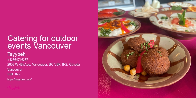 Healthy Catering Options Vancouver