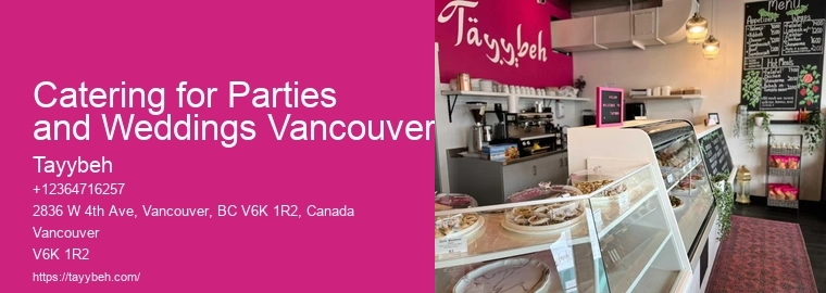 Syrian Food for Catering Vancouver