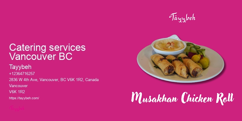 Vancouver catering for business lunches