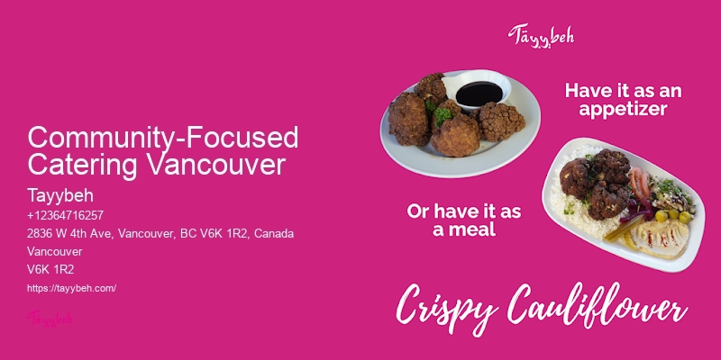 Top caterers in Vancouver