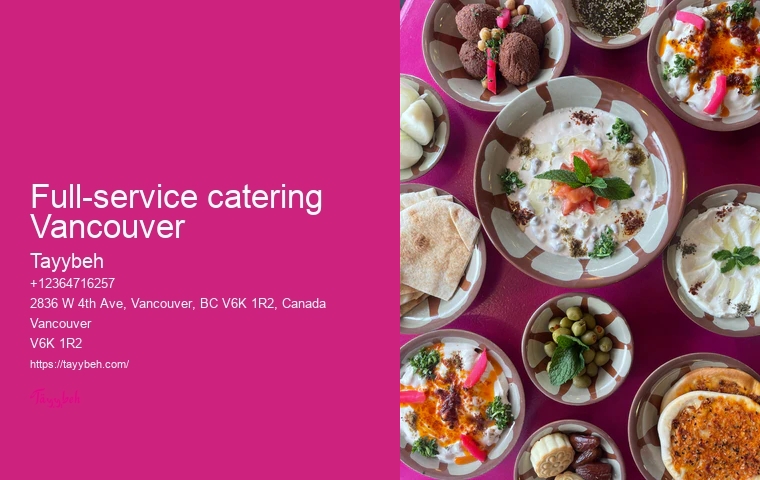 Vancouver event catering services review