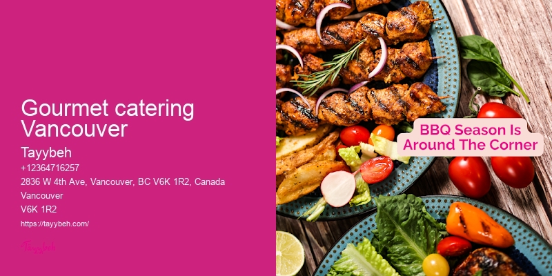 Local Syrian Food Catering Vancouver