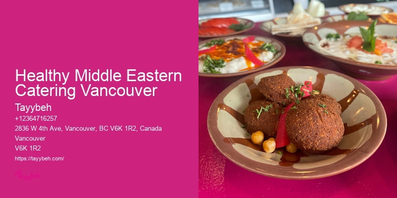 Syrian Restaurant Catering Vancouver