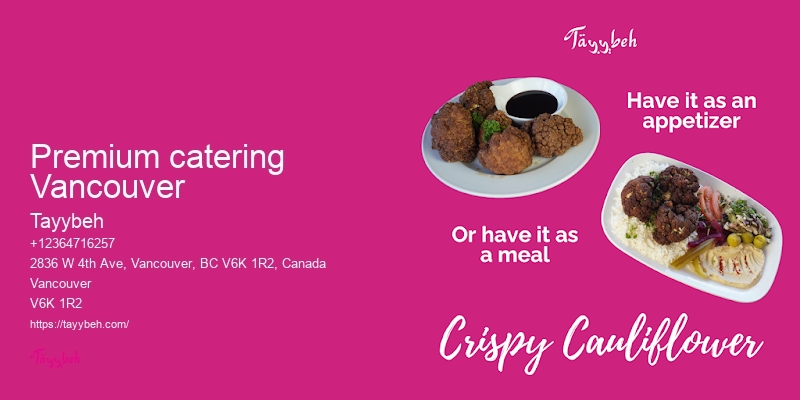 Vancouver Syrian Food Catering Reviews