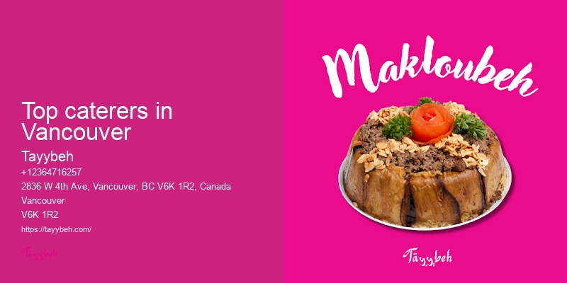 Event Catering Solutions Vancouver