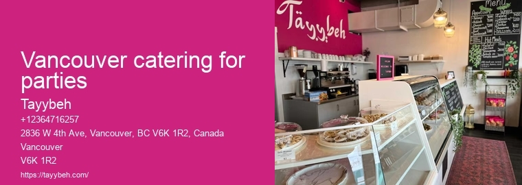 Vancouver catering services for corporate events