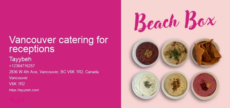 Best catering options Vancouver