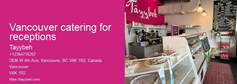 Event catering packages Vancouver