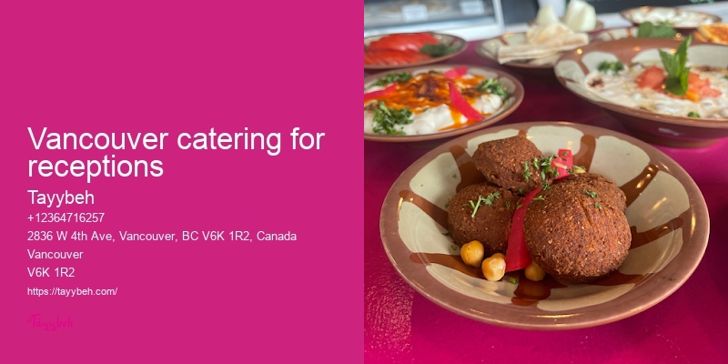Vancouver catering for office events