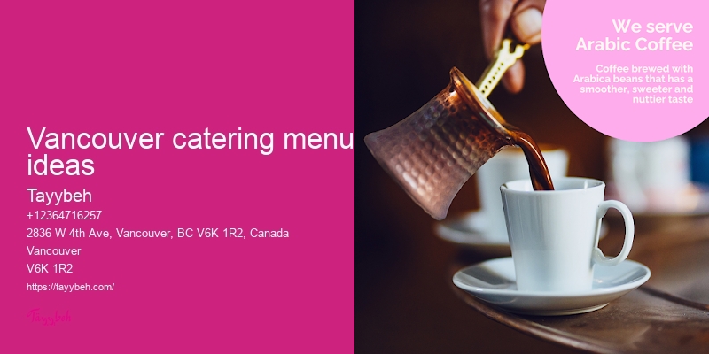 Vancouver Lunch Catering Services