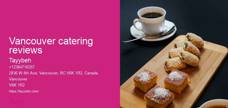 Affordable wedding catering Vancouver