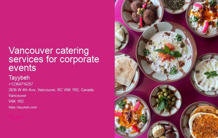 Syrian Dishes for Special Occasions Vancouver