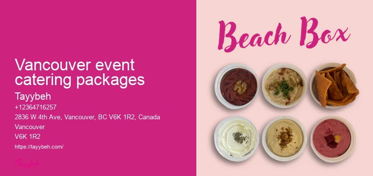 Vancouver Best Syrian Meal Packages
