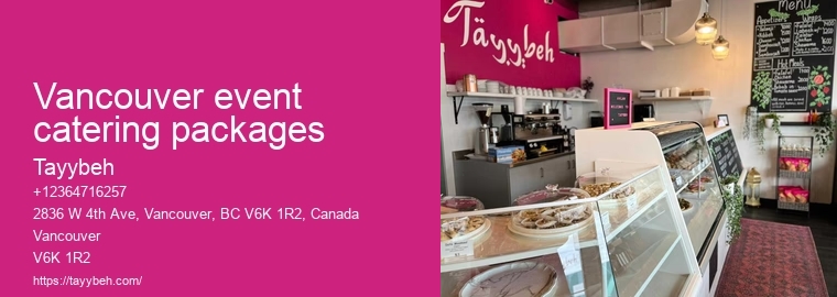 Vancouver catering for business meetings
