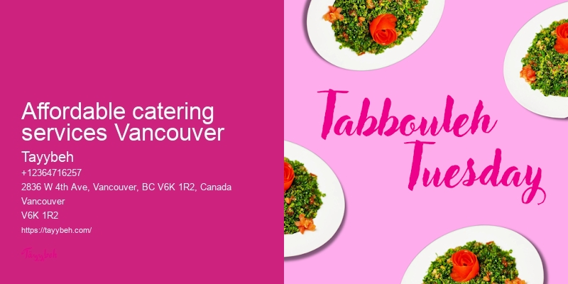 Mouth-Watering Syrian Food Vancouver
