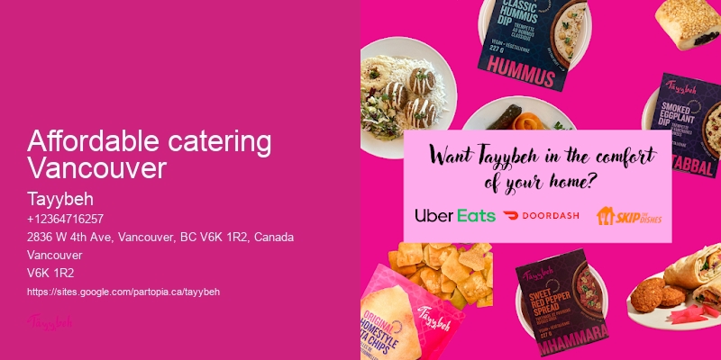 Vancouver catering services for corporate events