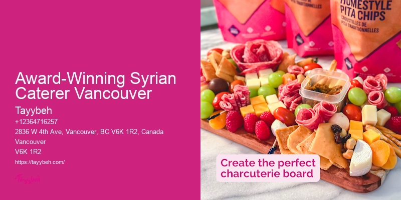 Syrian Food Services Vancouver