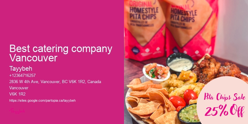 Middle Eastern Food Catering Vancouver