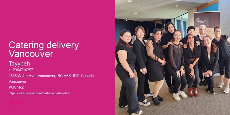 Catering delivery Vancouver