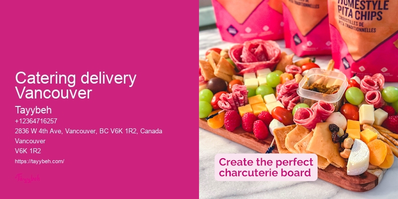 Catering services for weddings Vancouver