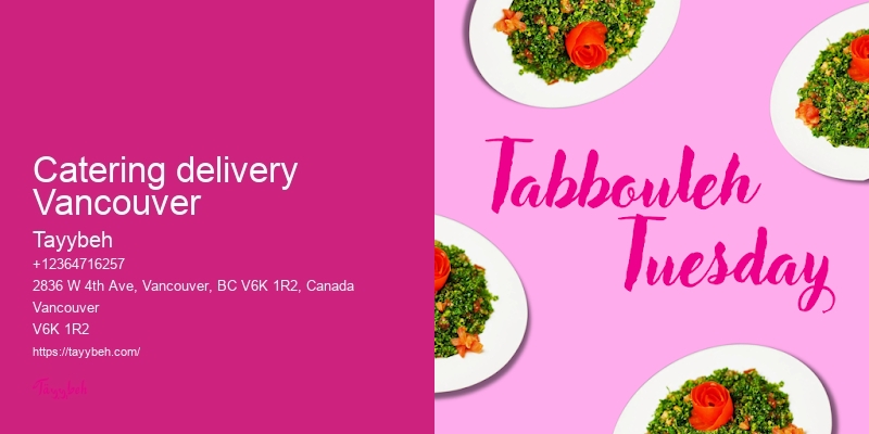 Vancouver Best Syrian Meal Packages