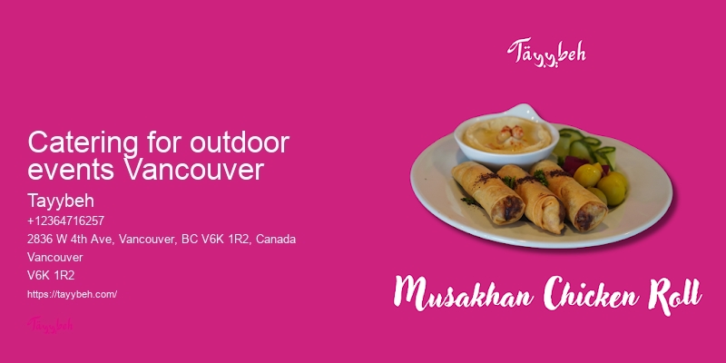 High-quality catering Vancouver