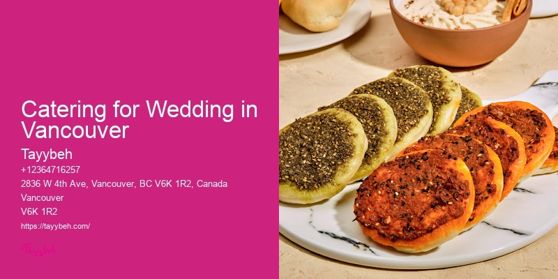 Vancouver casual catering