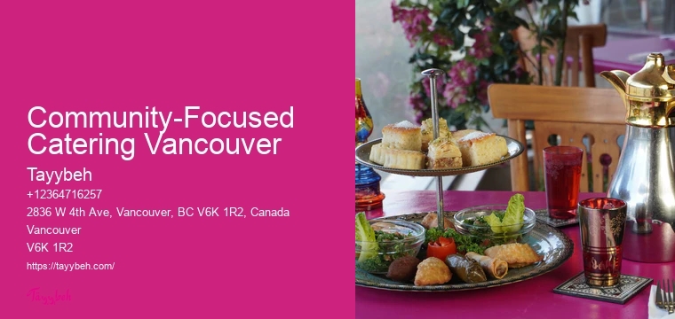 Top-rated catering companies Vancouver