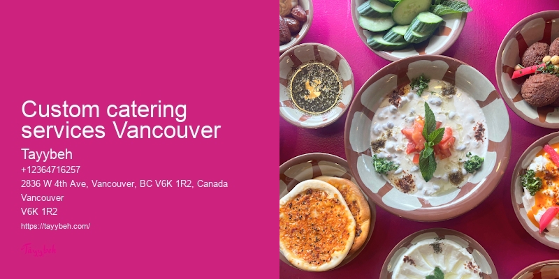Catering for Community Events Vancouver
