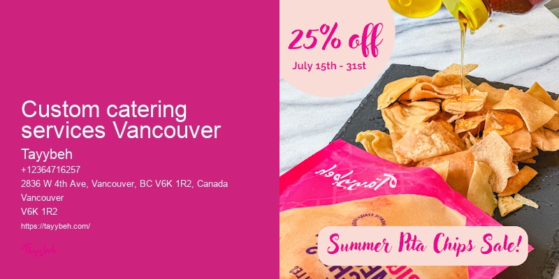 Vancouver Lunch Catering Services