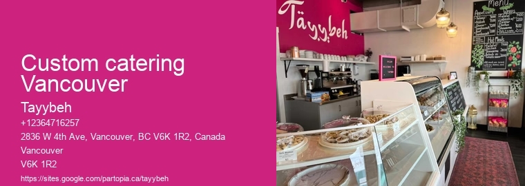 Syrian Main Courses Vancouver