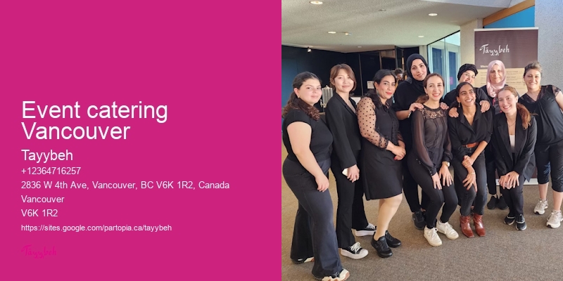 Event catering Vancouver