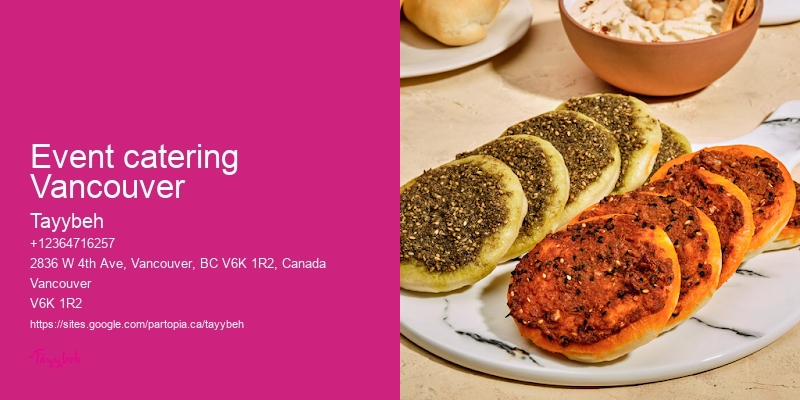 Syrian Food Specialties Vancouver