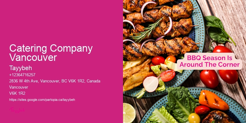 Syrian Event Food Vancouver