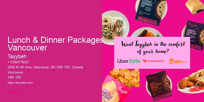 Vancouver catering for workshops