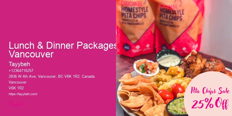 Boxed Meal Catering Services Vancouver