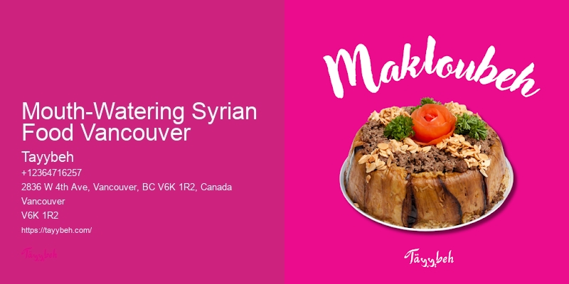 Catering for special events Vancouver