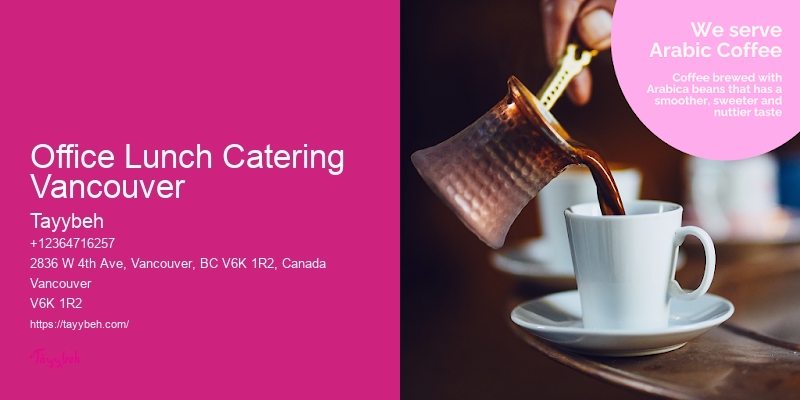 Vancouver gourmet dinner catering