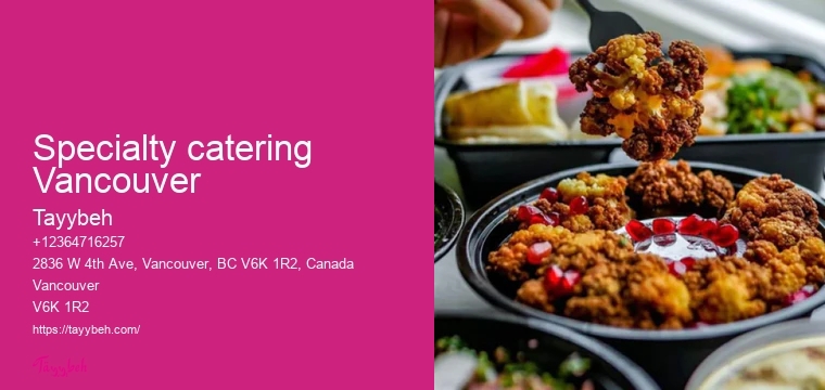 Healthy Syrian Food Vancouver