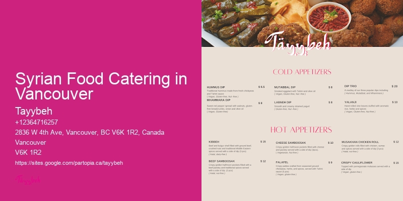 Local catering reviews and ratings Vancouver