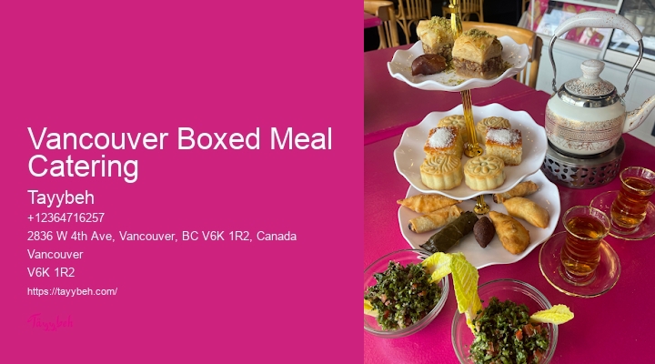 Vancouver catering for charity events