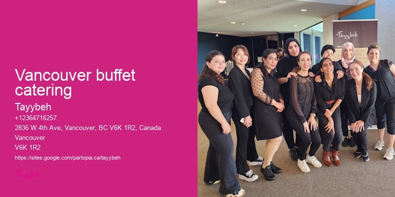 Vancouver buffet catering
