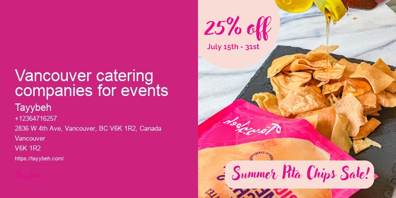 Best catering options Vancouver