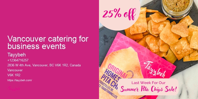 Top-rated halal food catering Vancouver