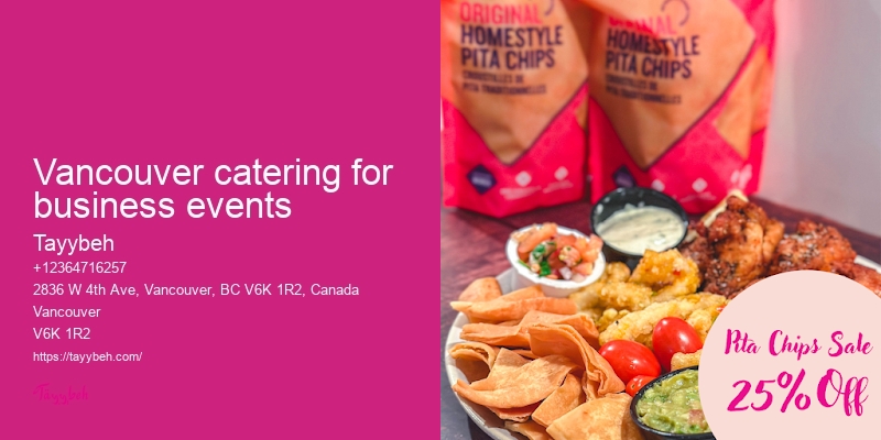 Vegan catering services Vancouver