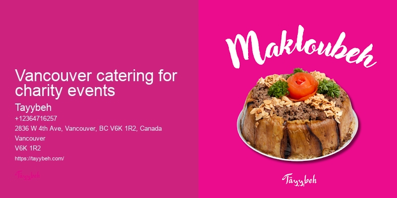 Healthy Syrian Cuisine Vancouver