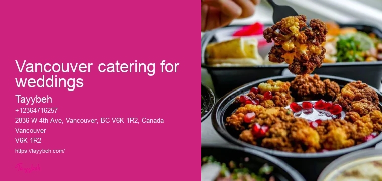 Gourmet Syrian Meal Vancouver