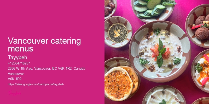 High-Quality Syrian Catering Vancouver