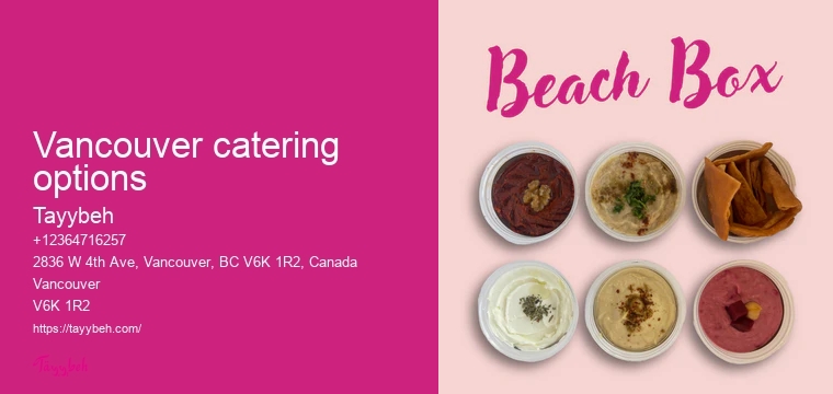 Catering for Business Events Vancouver